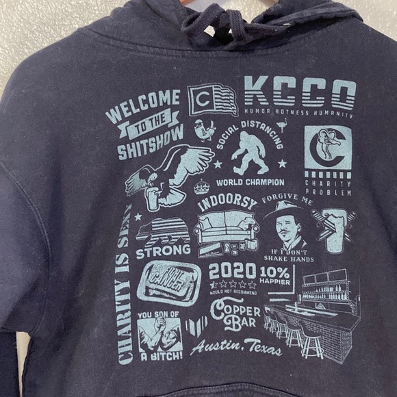 The Chive KCCO 2020 Mashup Hoodie Sweatshirt Men’s M - Picture 2 of 7